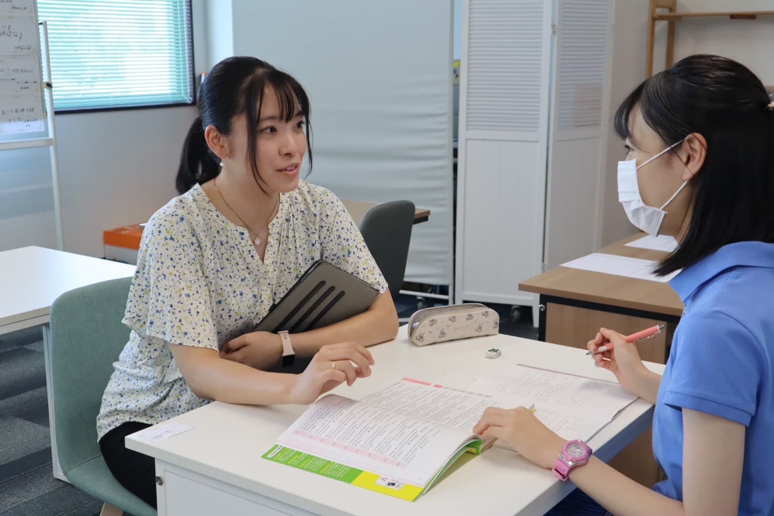 個別指導の授業風景